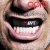 OPRO UFC SILVER- ochraniacz na zęby szczęki -czarny/czerwone wypełnienie